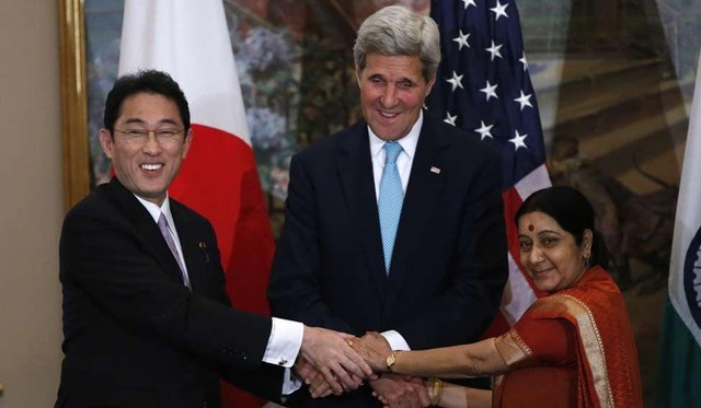 Japón, Estados Unidos e India refuerzan cooperación en seguridad marítima